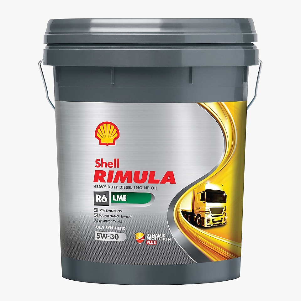 Heavy-duty diesel engine oils, Shell Rimula - R6 LME 5W 30