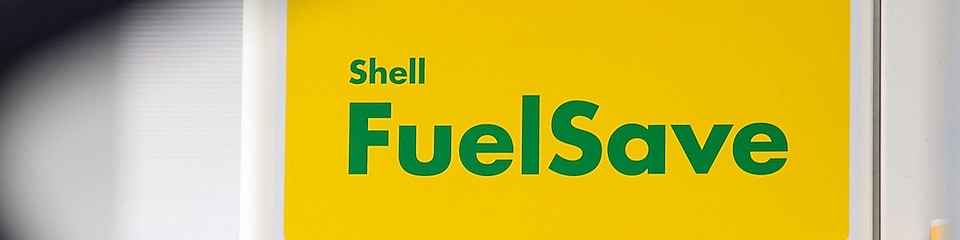 Customer refuelling at a Shell petrol station