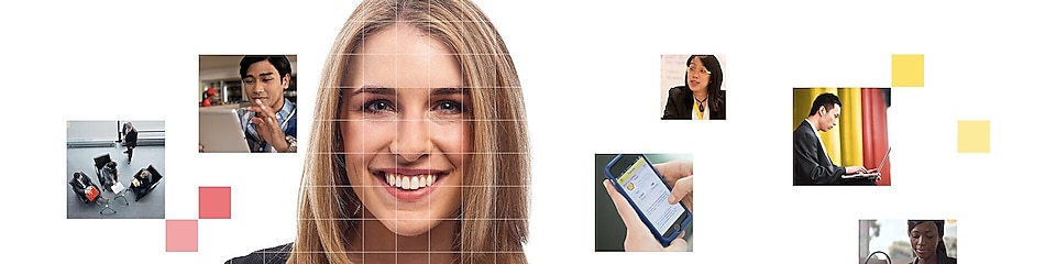 women smiling