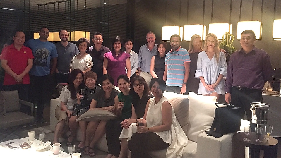 This was a fun evening with my colleagues from Asia Oceania RE leadership team