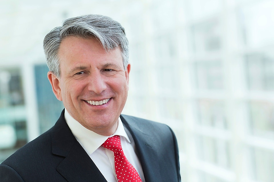Smiling photo of Shell CEO, Ben van Beurden