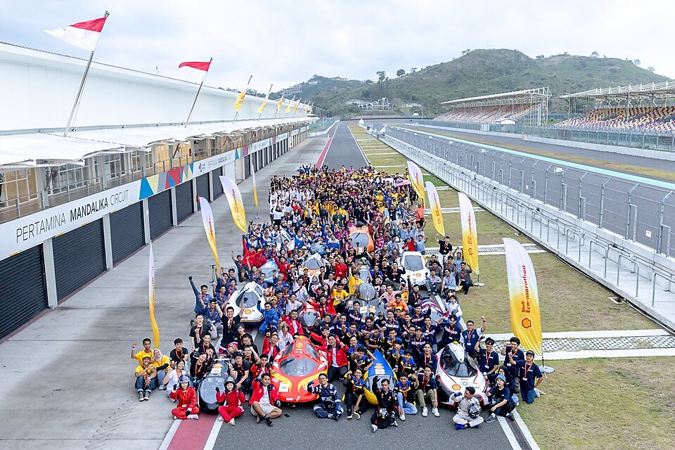 Several Student Teams at Shell Eco-marathon APME 2023 in Mandalika, Indonesia