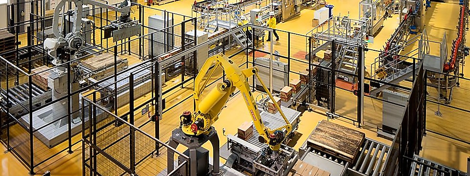 Robots in warehouse