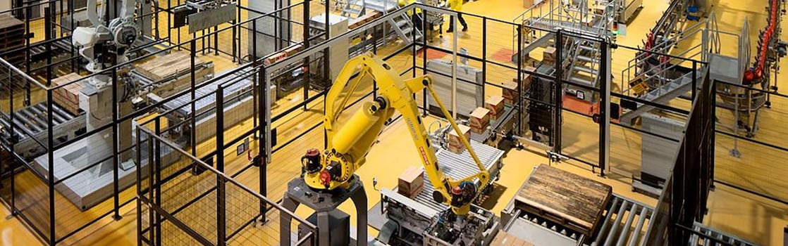 Robots in warehouse