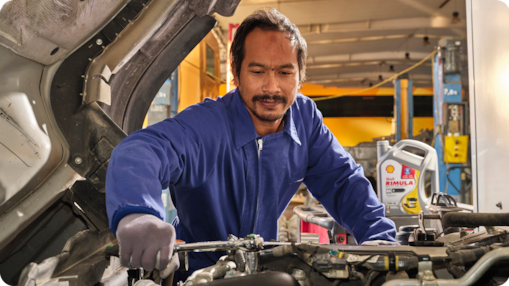 Pelumas Mesin Diesel Shell Rimula