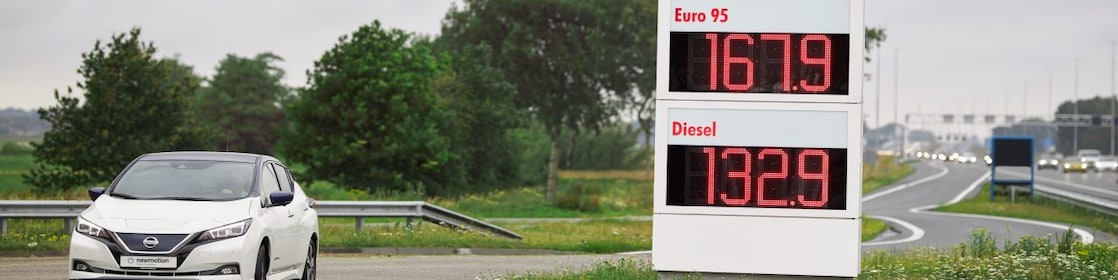 shell fuel billboard on highway