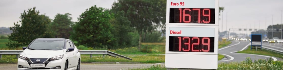 shell fuel billboard on highway