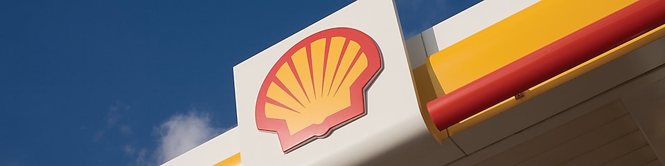 Shell gas station top logo