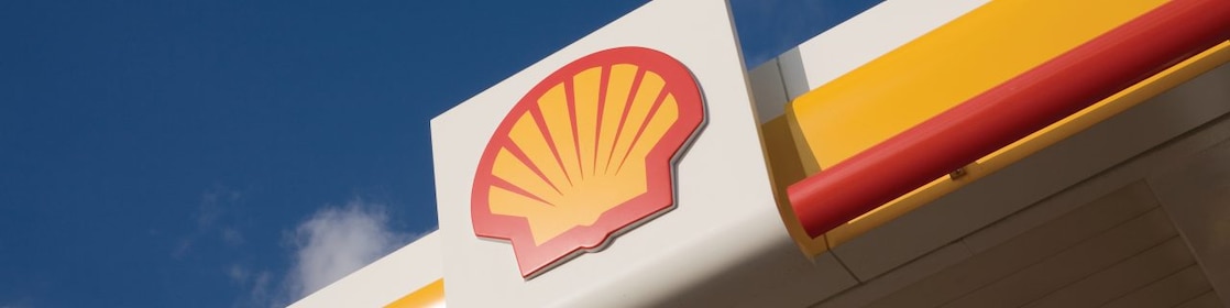 Shell gas station top logo