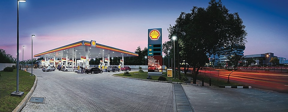 Shell petrol station