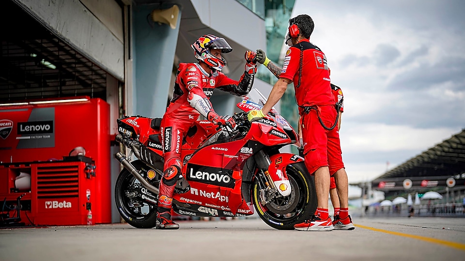Ducati 2022 Sepang test