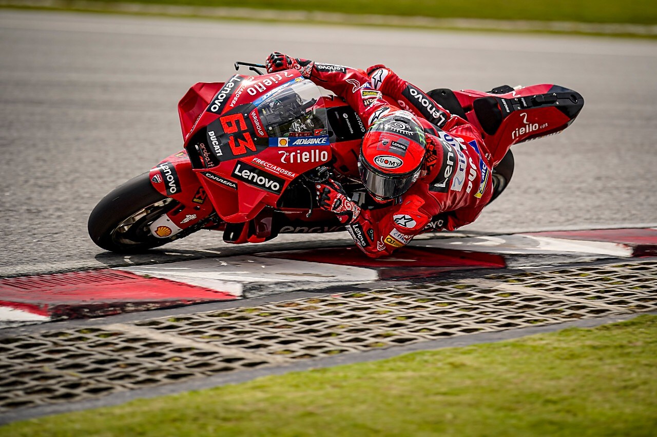 Ducati 2022 Sepang test