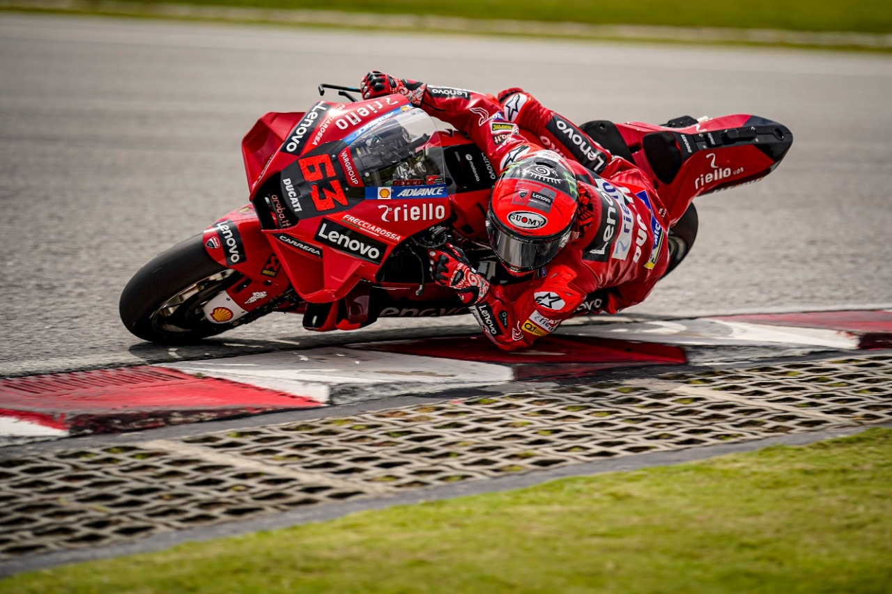 Ducati 2022 Sepang test