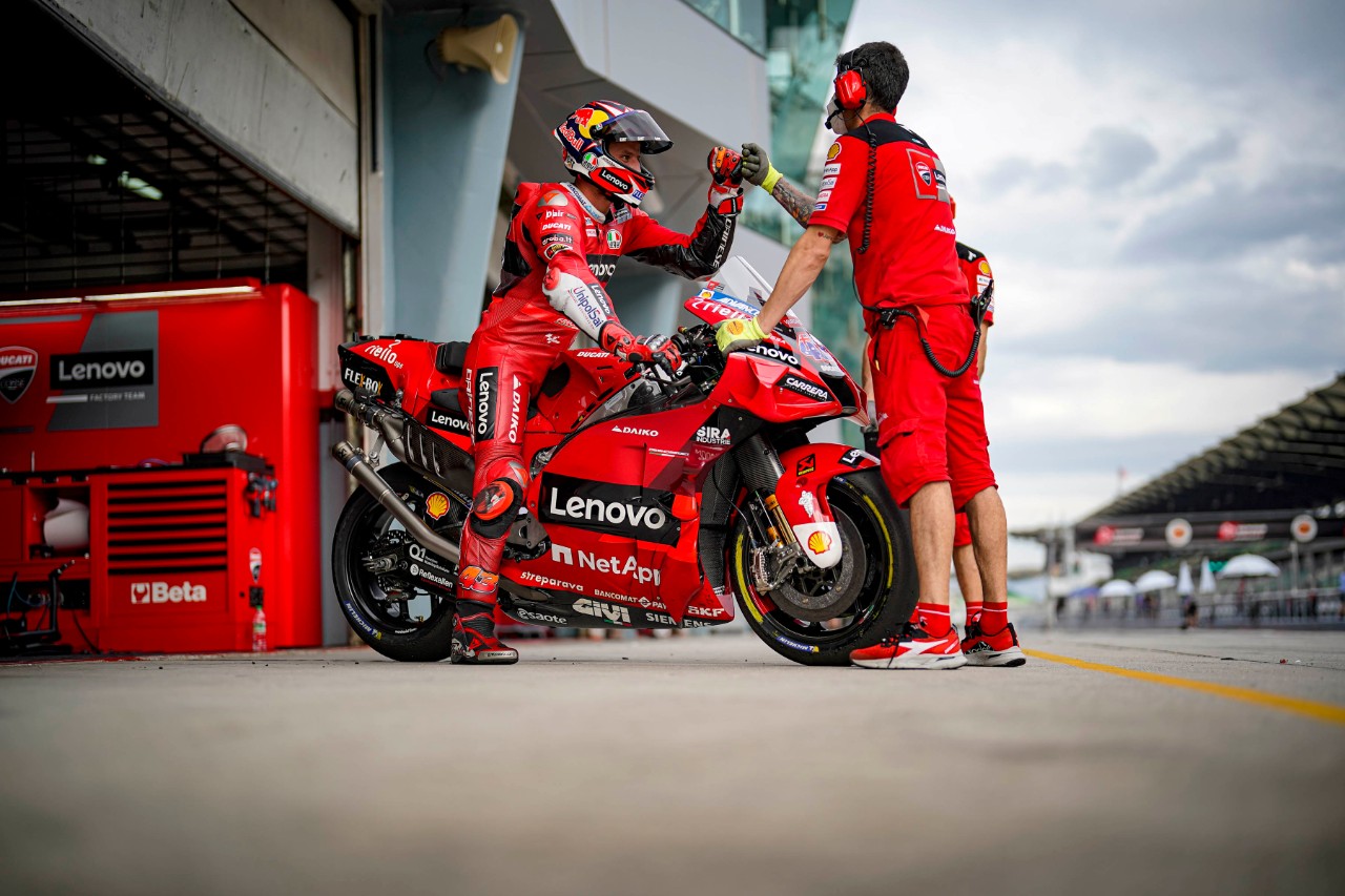 Ducati 2022 Sepang test