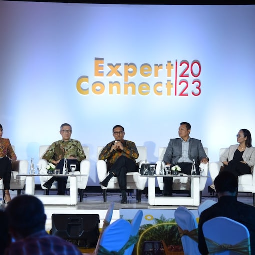 Foto 1: Diskusi panel Shell ExpertConnect 2023 untuk sektor pertanian di Jakarta (19/10/2023).