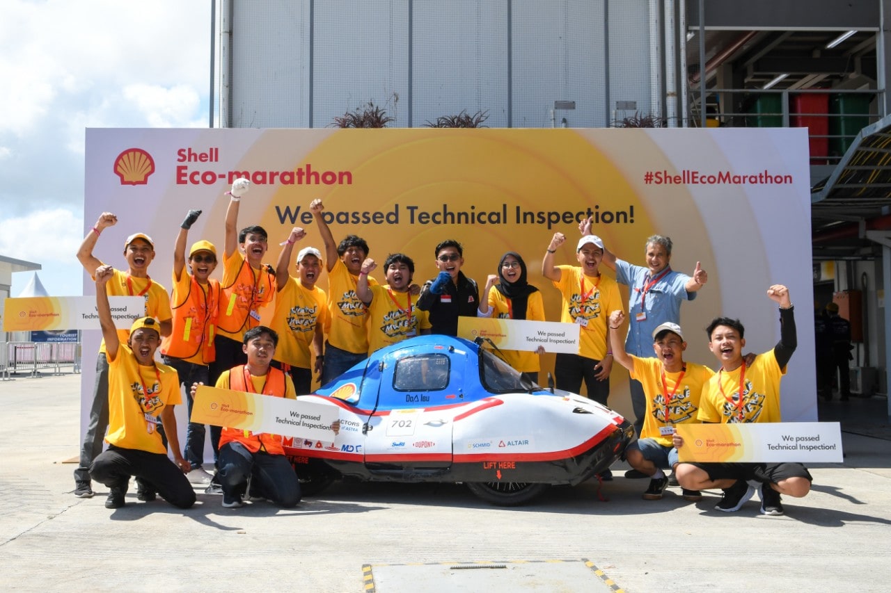Apatte62 Brawijaya Indonesia Shell Eco-marathon APME 2023