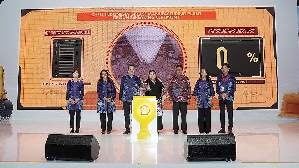 Peresmian groundbreaking pembangunan pabrik manufaktur gemuk Shell di Indonesia (1)