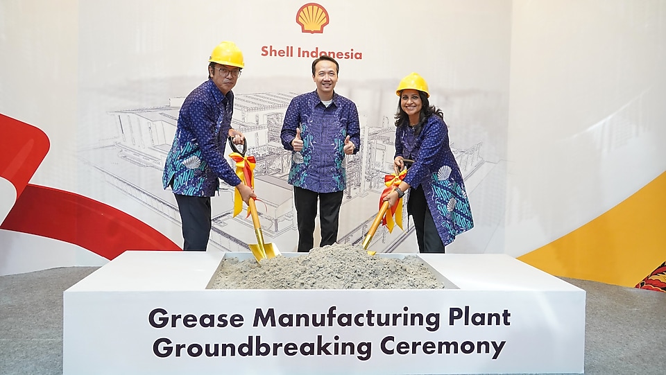 Peresmian groundbreaking pembangunan pabrik manufaktur gemuk Shell di Indonesia (4)