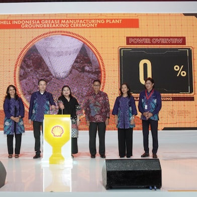 Peresmian groundbreaking pembangunan pabrik manufaktur gemuk Shell di Indonesia (1)