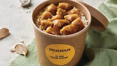 Chicken Katsu dengan Saus Kari Jepang