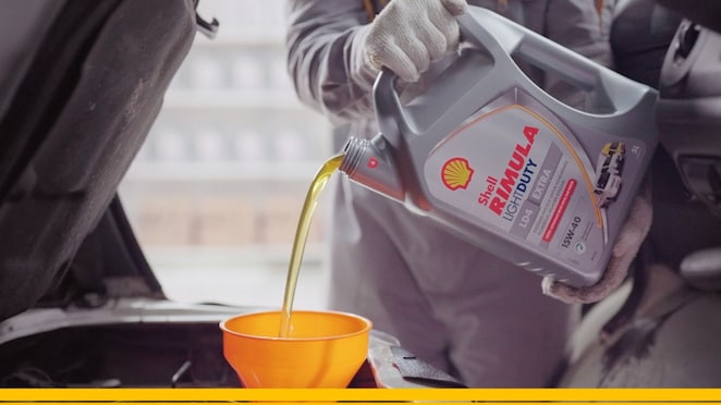 Varian pelumas Shell Rimula