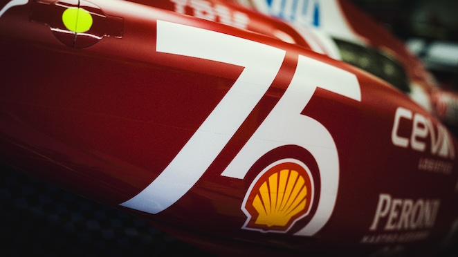 75 tahun kemitraan Shell dan Ferrari.