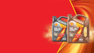 Produk Shell Helix Ultra terbaru yang menggunakan teknologi terkini.