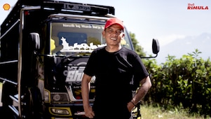 Agus Tegar sopir truk