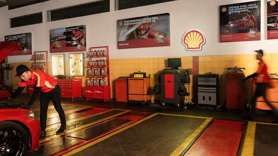 Jaringan Bengkel Shell