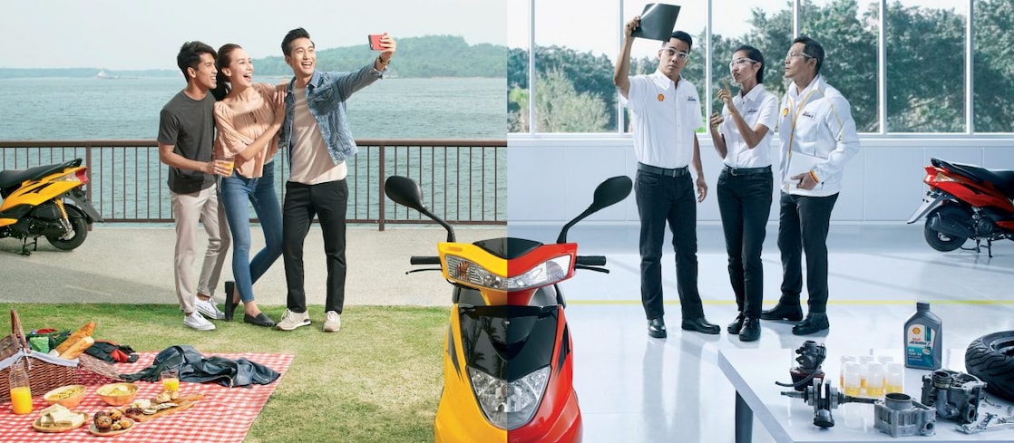 Shell Advance Scooter Oil