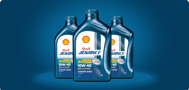 Shell Advance AX7 Scooter 10W-40