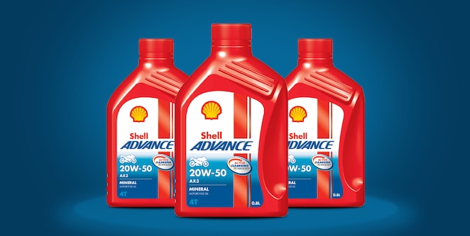 Shell Advance 4T AX3 20W-50