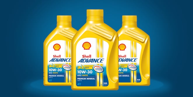 Shell Advance 4T AX5 Scooter 10W-30