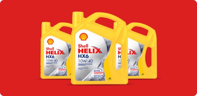 Shell Helix HX6 10W-40