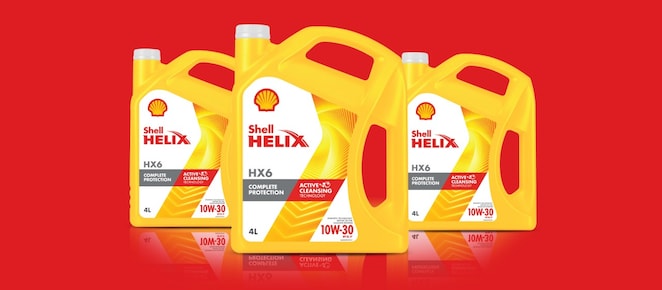 Pelumas Shell Helix HX6