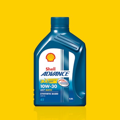 Shell Advance AX 7 Scooter 10W30 0.8L