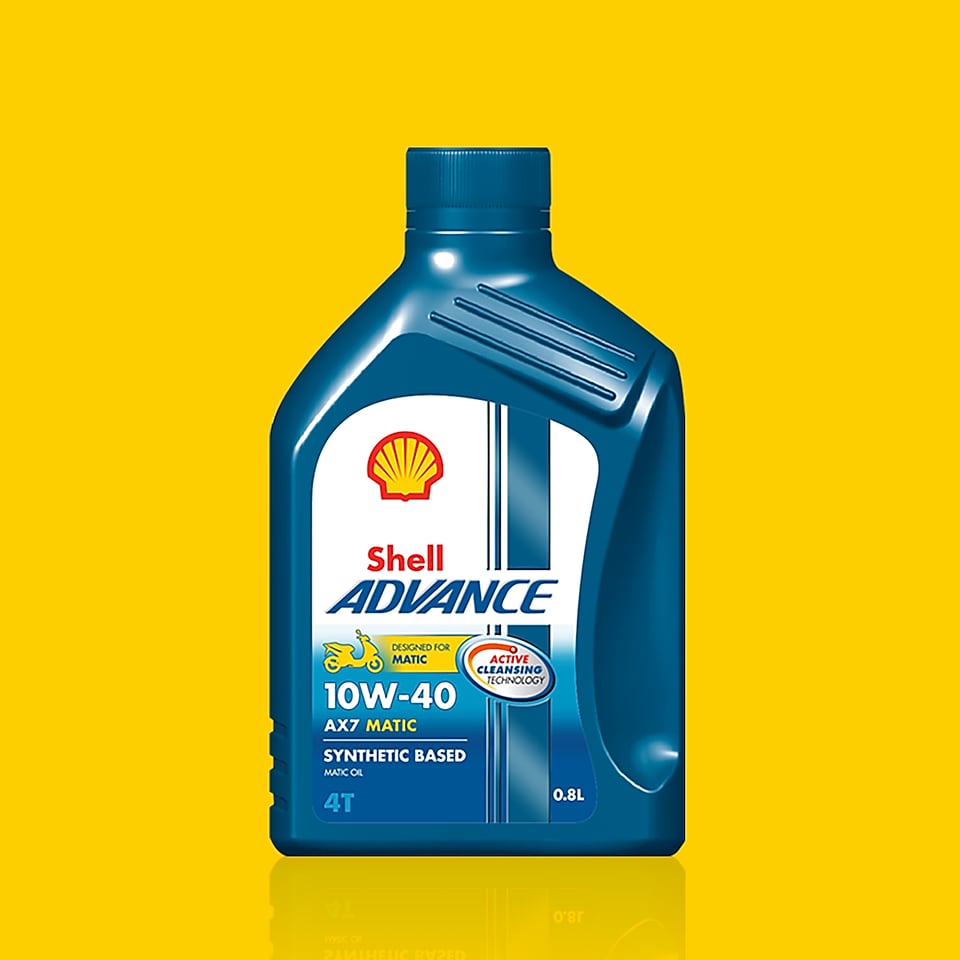 Shell Advance AX7 Scooter 10W-40 0.8L