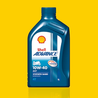Shell Advance AX7 10W-40 4T 1L