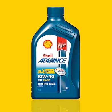 Shell Advance AX7 Scooter 10W-40 1L