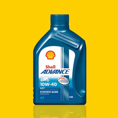 Shell Advance AX7 10W-40 4T 0.8L