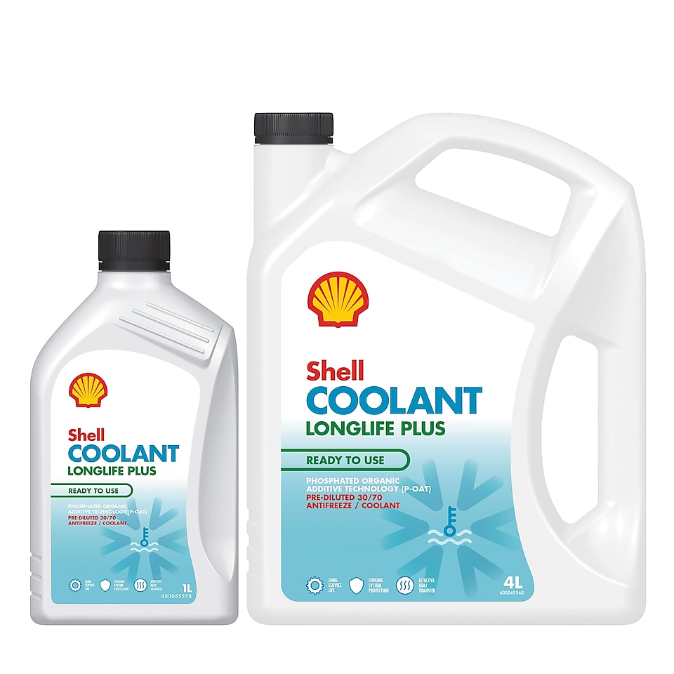 Shell Coolant Long Life Pluis ( 1L & 4L)