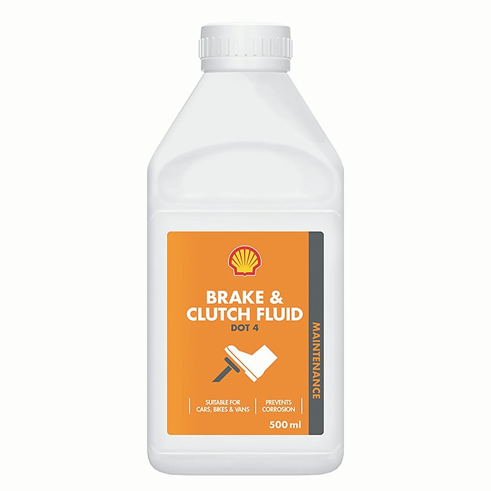 Packshot of Shell Brake & Clutch Fluid Dot4