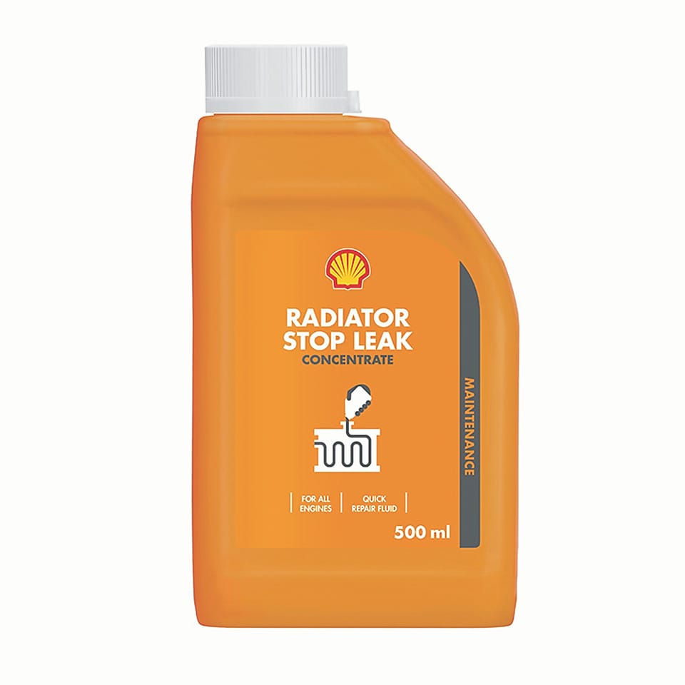 Packshot of Shell Radiator Stop Leak