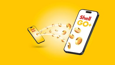 Screenshot of the Shell App home screen